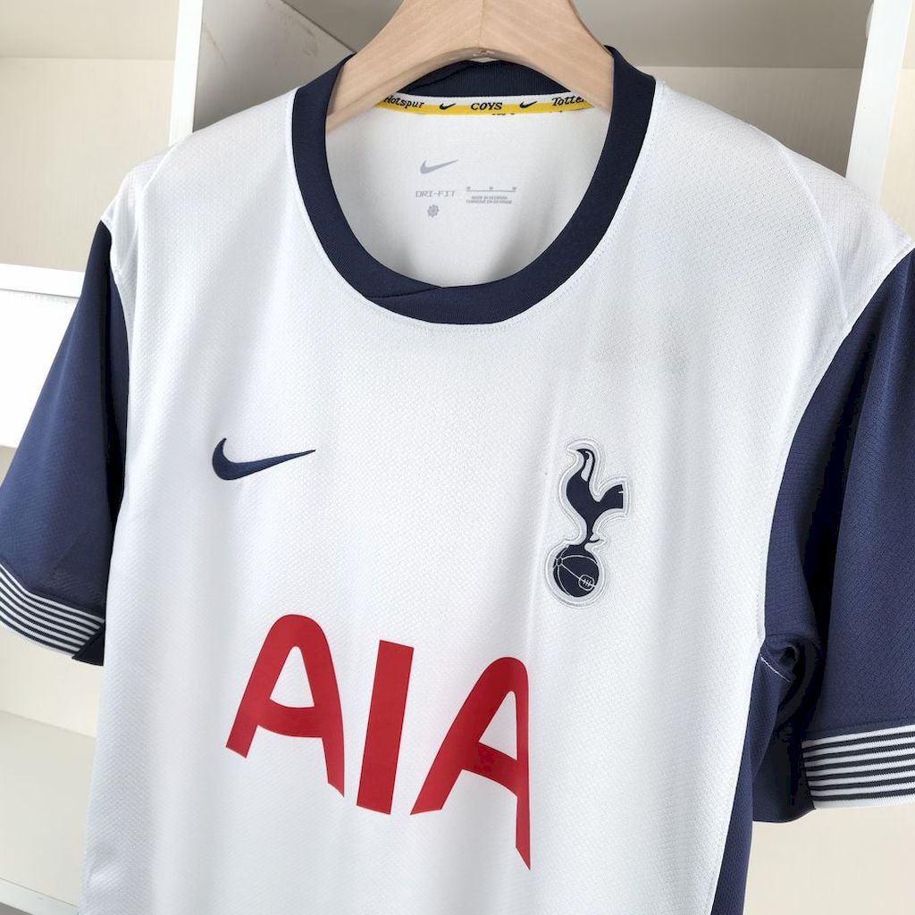 Camisa Tottenham Home 2025/26 Azul e Branca - Versão Torcedor