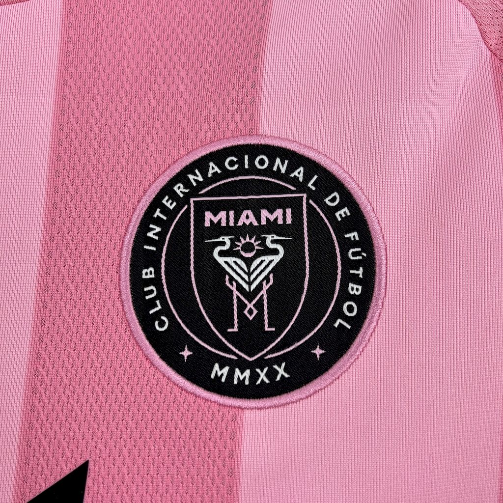 Camisa Inter Miami Home 2025/26 Rosa - Modelo Torcedor