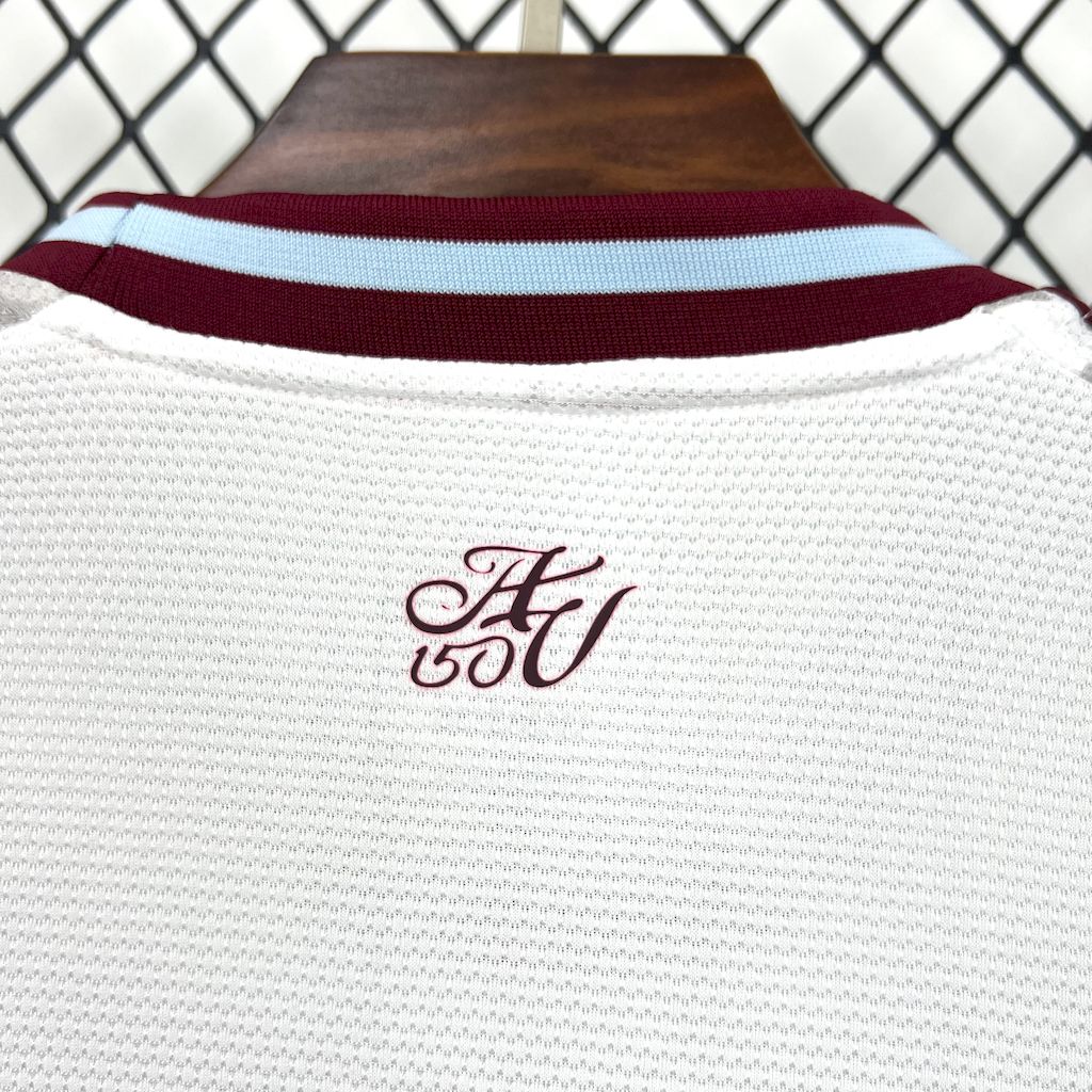 Camisa Aston Villa Third 2025/26 Branca - Versão Torcedor