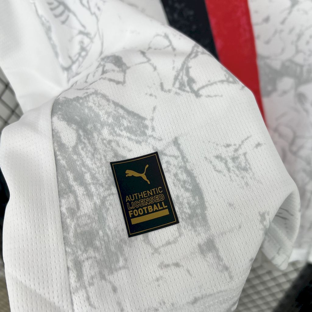 Camisa Manchester City Away 2025/26 Branca - Versão Torcedor