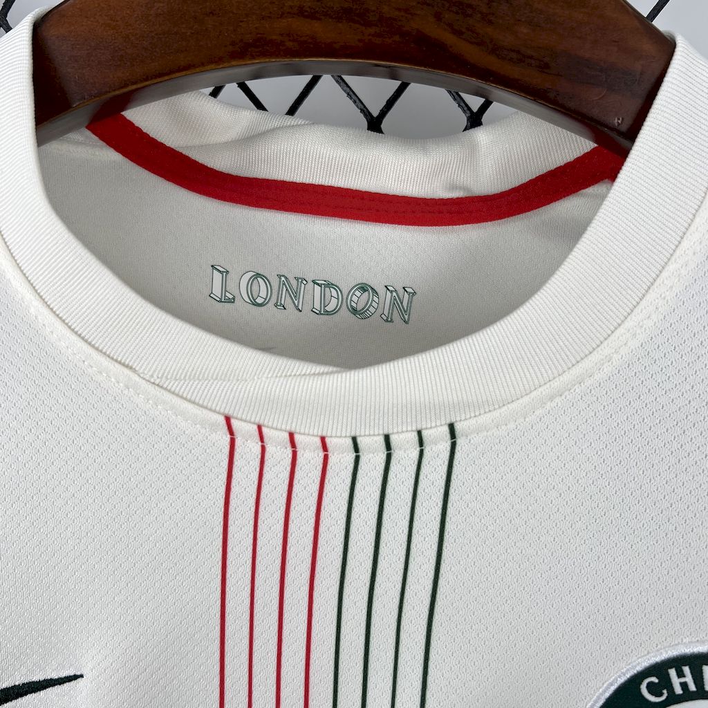 Camisa Chelsea Away 2025/26 Branca - Versão Torcedor