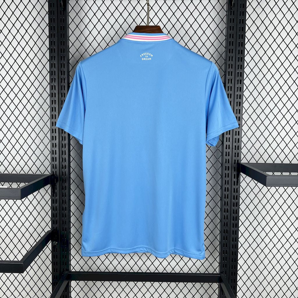 Camisa Inter Miami Third 2025/26 Azul - Modelo Torcedor