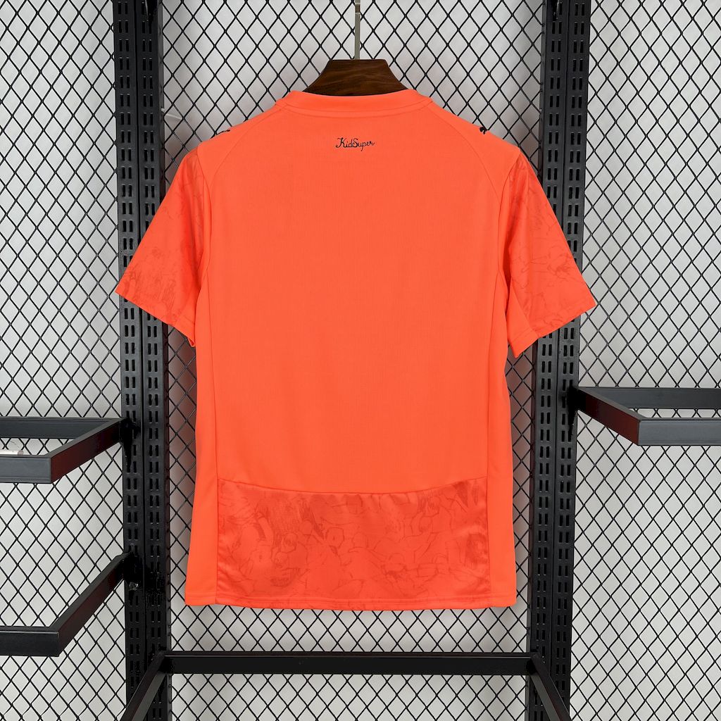 Camisa Manchester City Third 2025/26 Laranja - Versão Torcedor