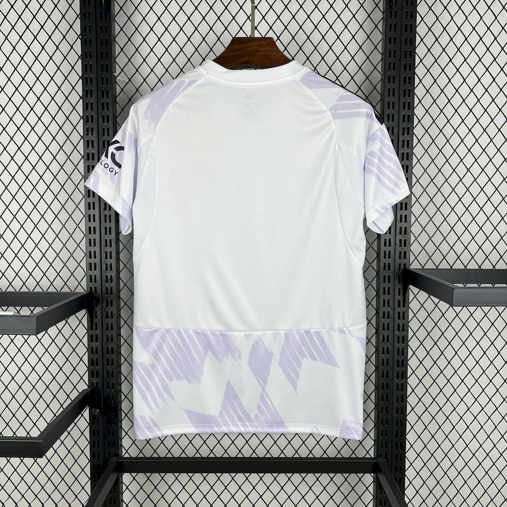 Camisa Manchester United Away 2025/26 Branca - Modelo Torcedor