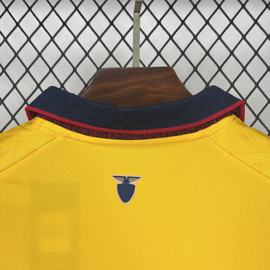 Camisa Seleção Equador I 2025 Amrela - Versão Torcedor
