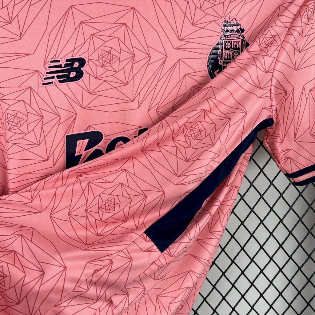 Camisa Porto lI 2025/26 Rosa - Modelo Torcedor