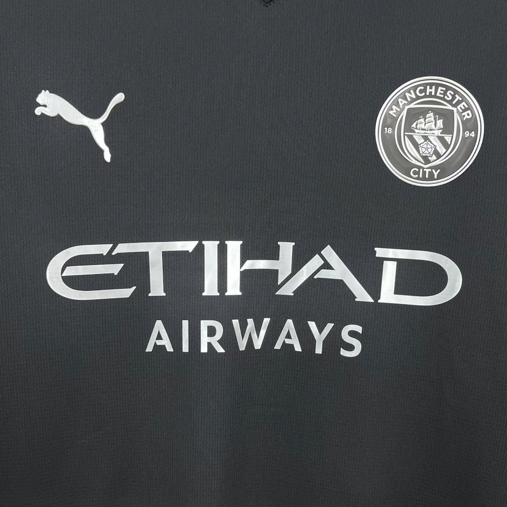 Camisa Manchester City Fourth 2025/26 Preta - Versão Torcedor