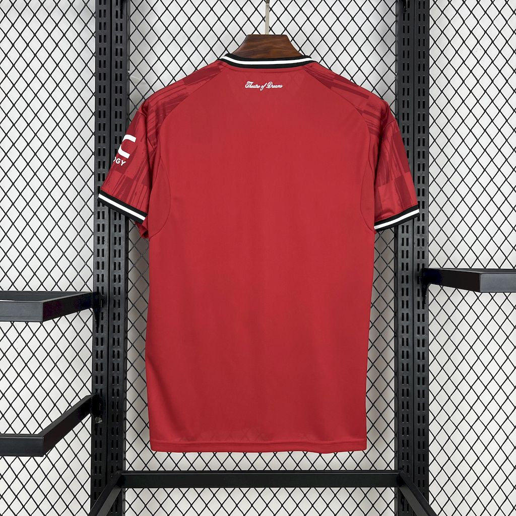 Camisa Manchester United Home 2025/26 Vermelha - Modelo Torcedor