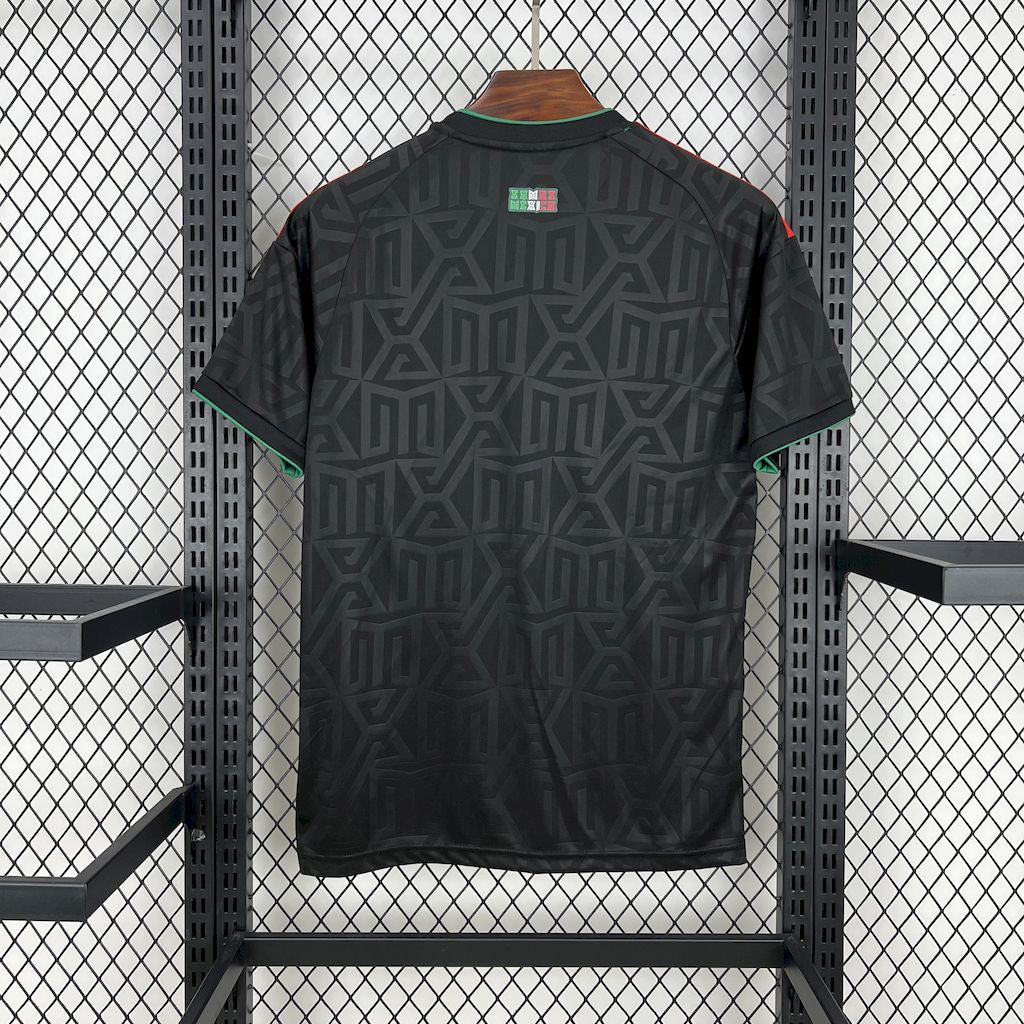 Camisa Seleção México II 2025 Preta - Versão Torcedor
