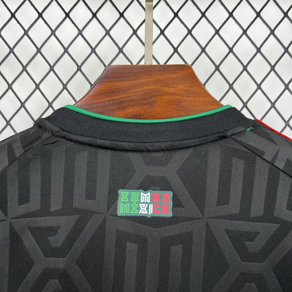 Camisa Seleção México II 2025 Preta - Versão Torcedor