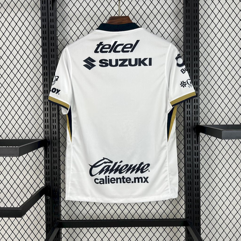 Camisa Pumas 2025/26 Branca - Versão Torcedor