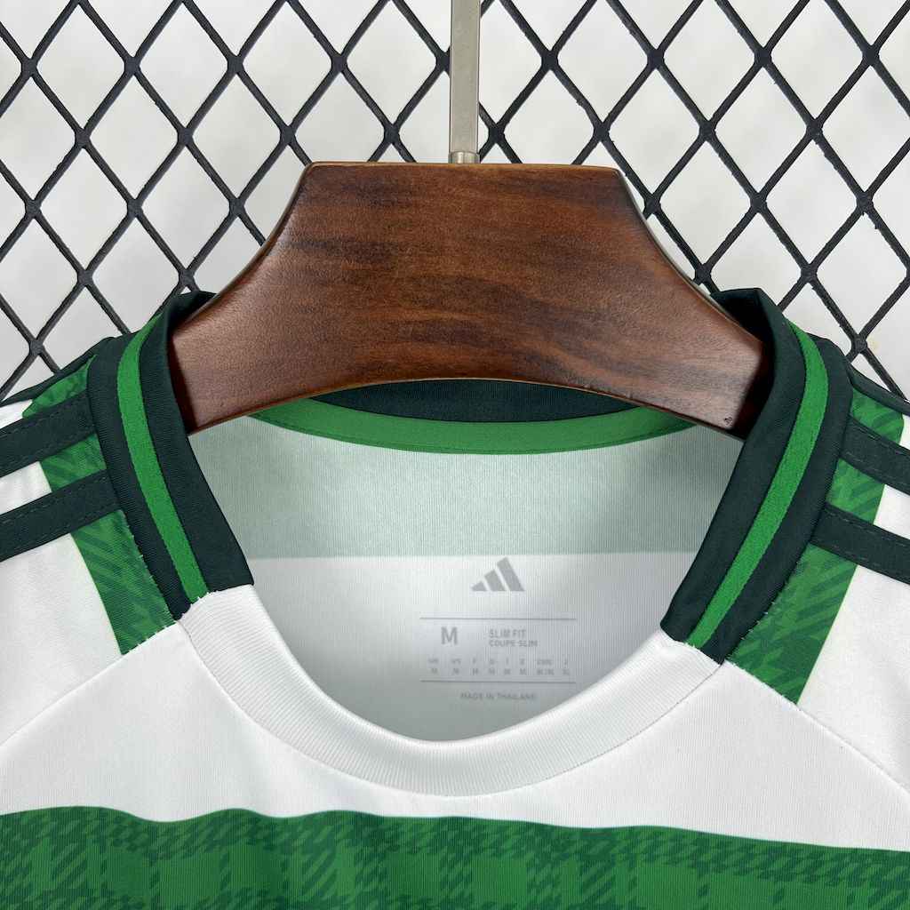 Camisa Celtic Home 2025/26 Verde e Branca - Modelo Torcedor