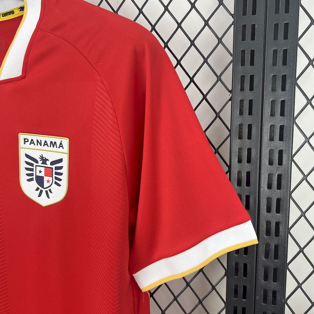 Camisa Seleção Panamá I 2025 Vermelha - Versão Torcedor