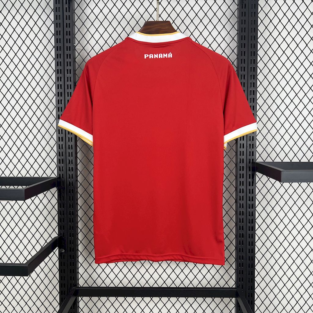 Camisa Seleção Panamá I 2025 Vermelha - Versão Torcedor