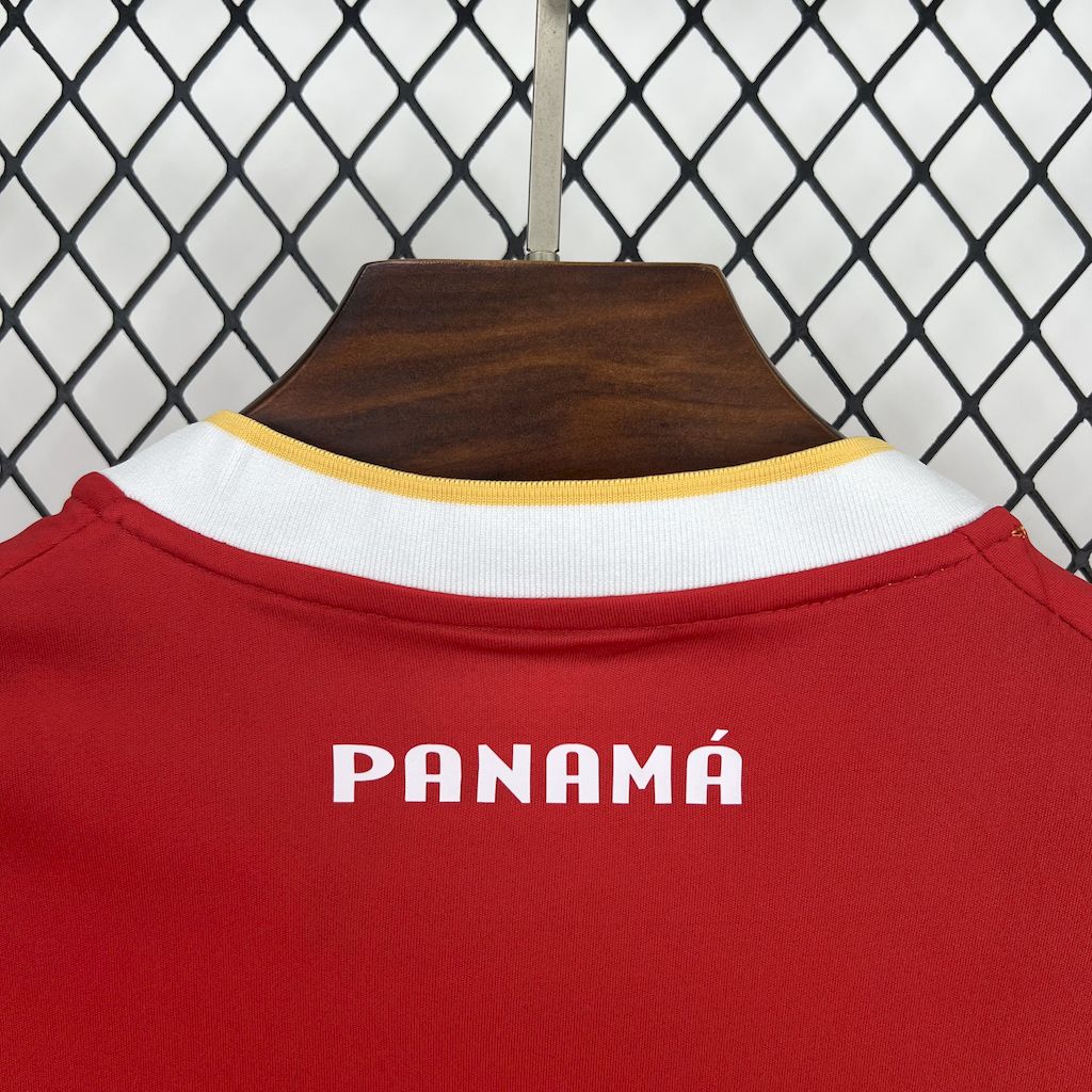 Camisa Seleção Panamá I 2025 Vermelha - Versão Torcedor