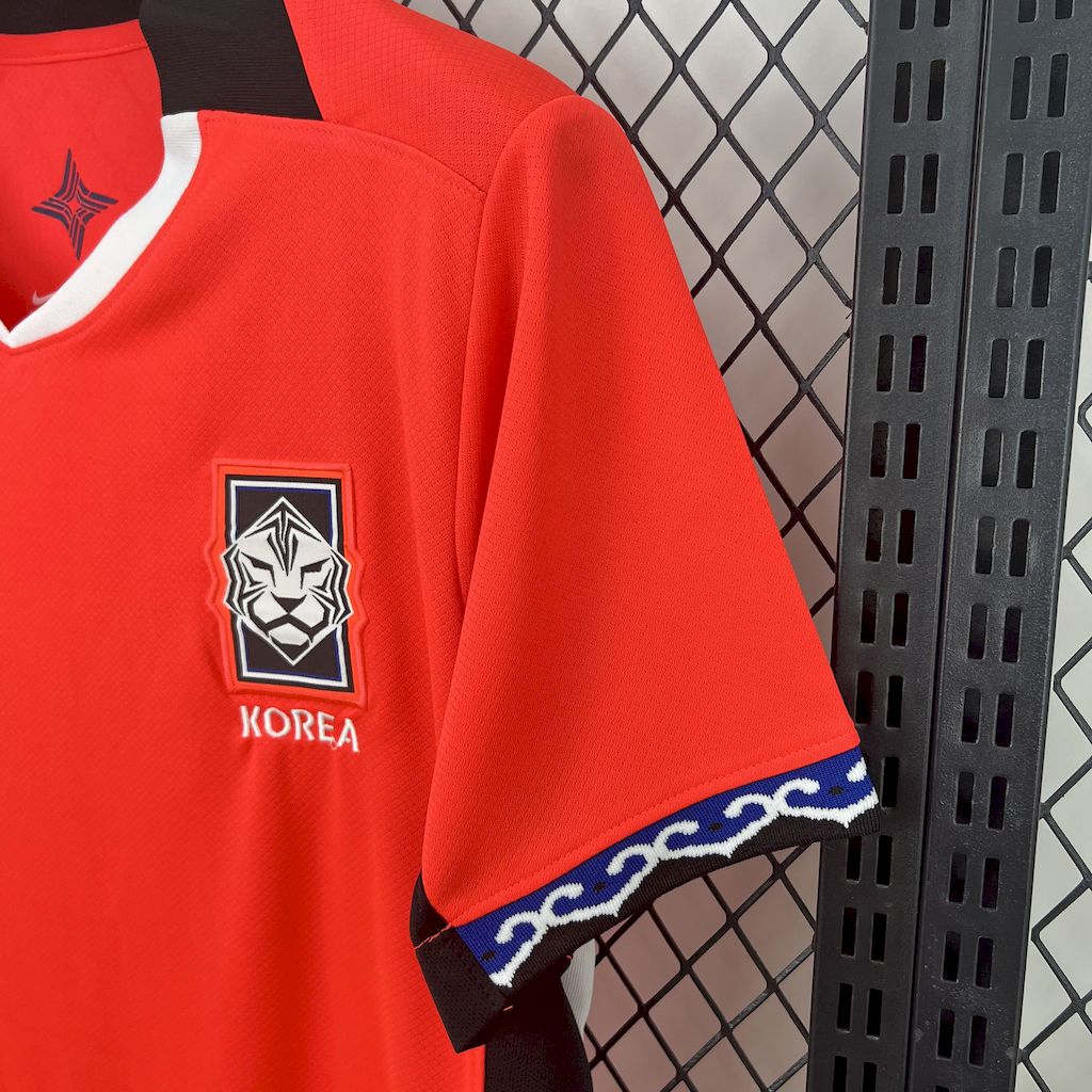Camisa Seleção Corea do Sul I 2025 Laranja - Versão Torcedor