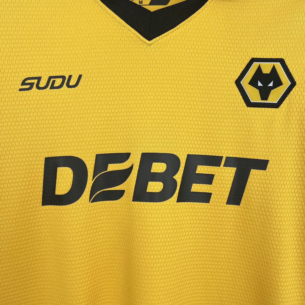Camisa Wolverhampton Home 2025/26 Amarela - Versão Torcedor