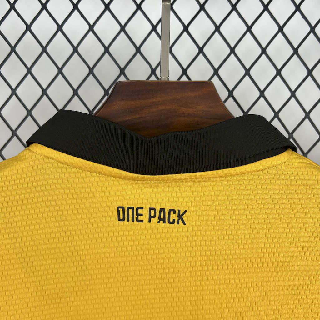 Camisa Wolverhampton Home 2025/26 Amarela - Versão Torcedor