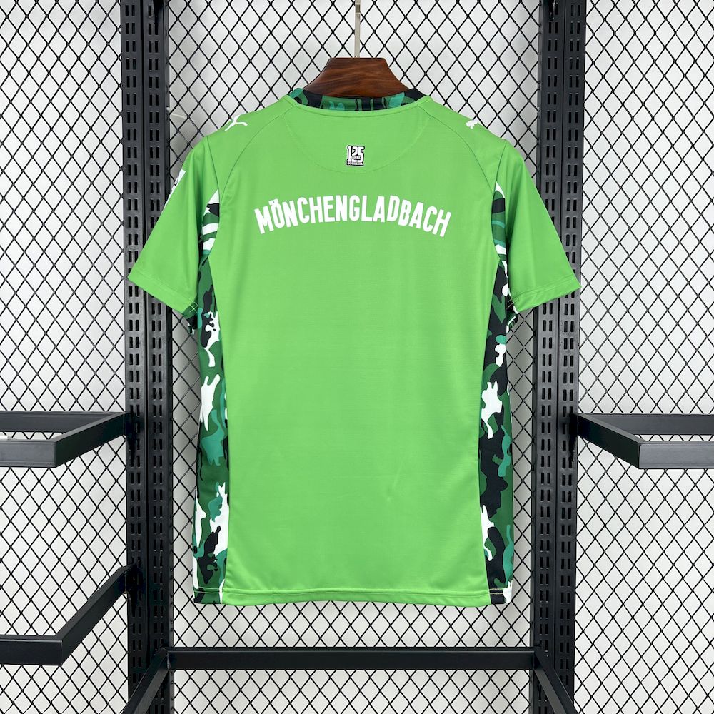 Camisa Borussia Mönchengladbach Away 2025/26 Verde - Modelo Torcedor