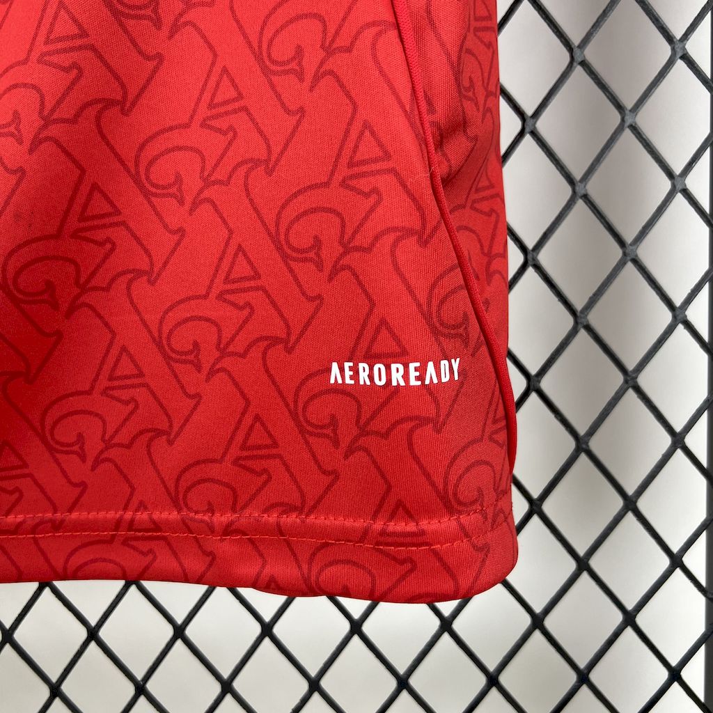 Camisa Arsenal Home 2025/26 Vermelha - Modelo Torcedor