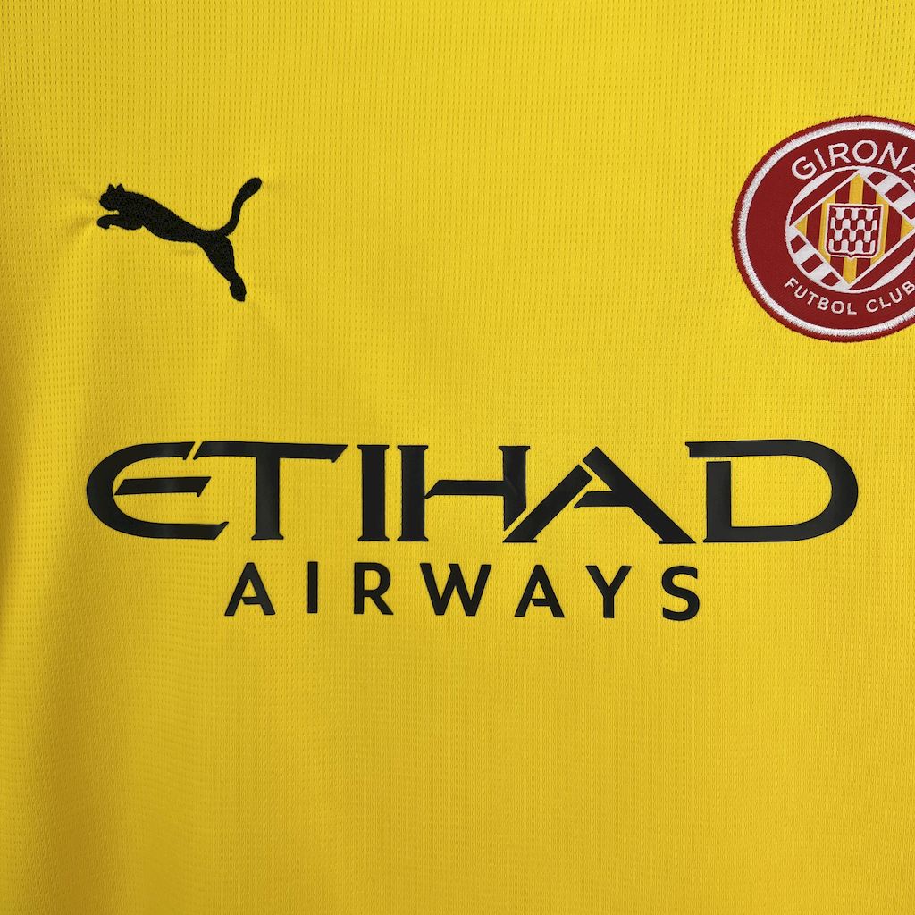 Camisa Girona Away 2025/26 Amarela - Versão Torcedor