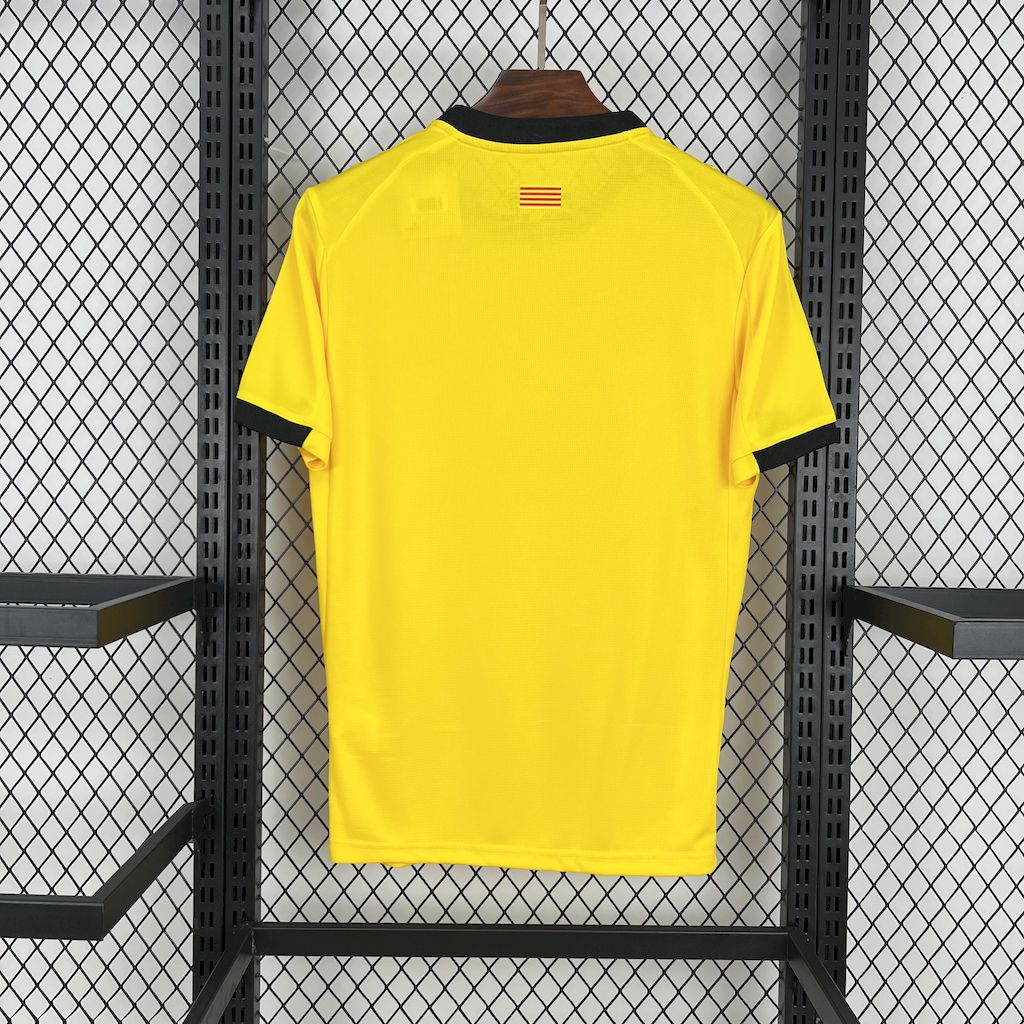 Camisa Girona Away 2025/26 Amarela - Versão Torcedor
