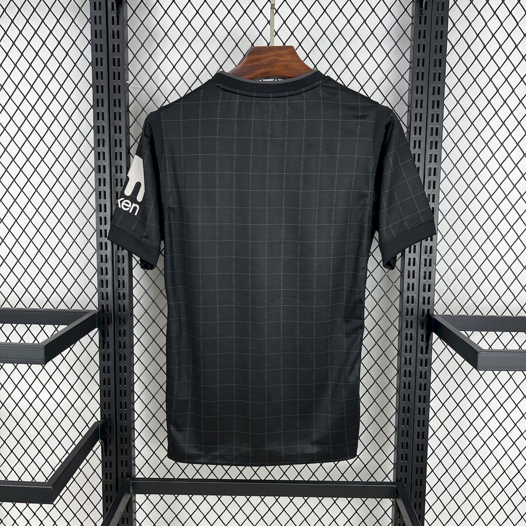 Camisa Tottenham Away 2025/26 Preta - Versão Torcedor