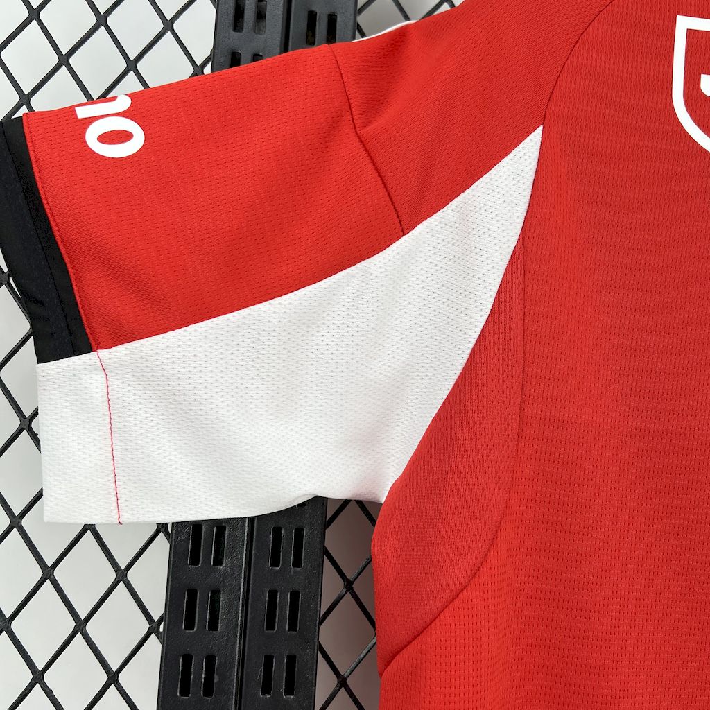 Camisa Benfica l 2025/26 Vermelha - Modelo Torcedor