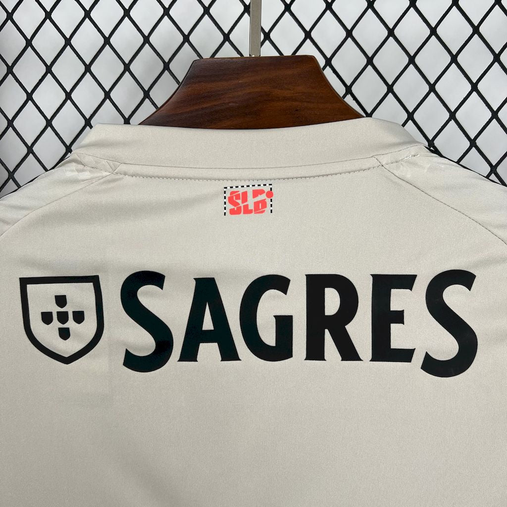 Camisa Benfica lI 2025/26 Bege - Modelo Torcedor