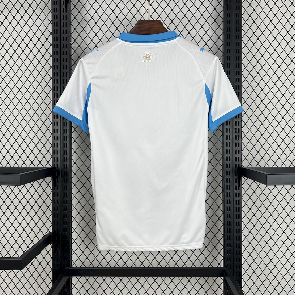 Camisa Olympique de Marseille Home 2025/26 Branca - Modelo Torcedor
