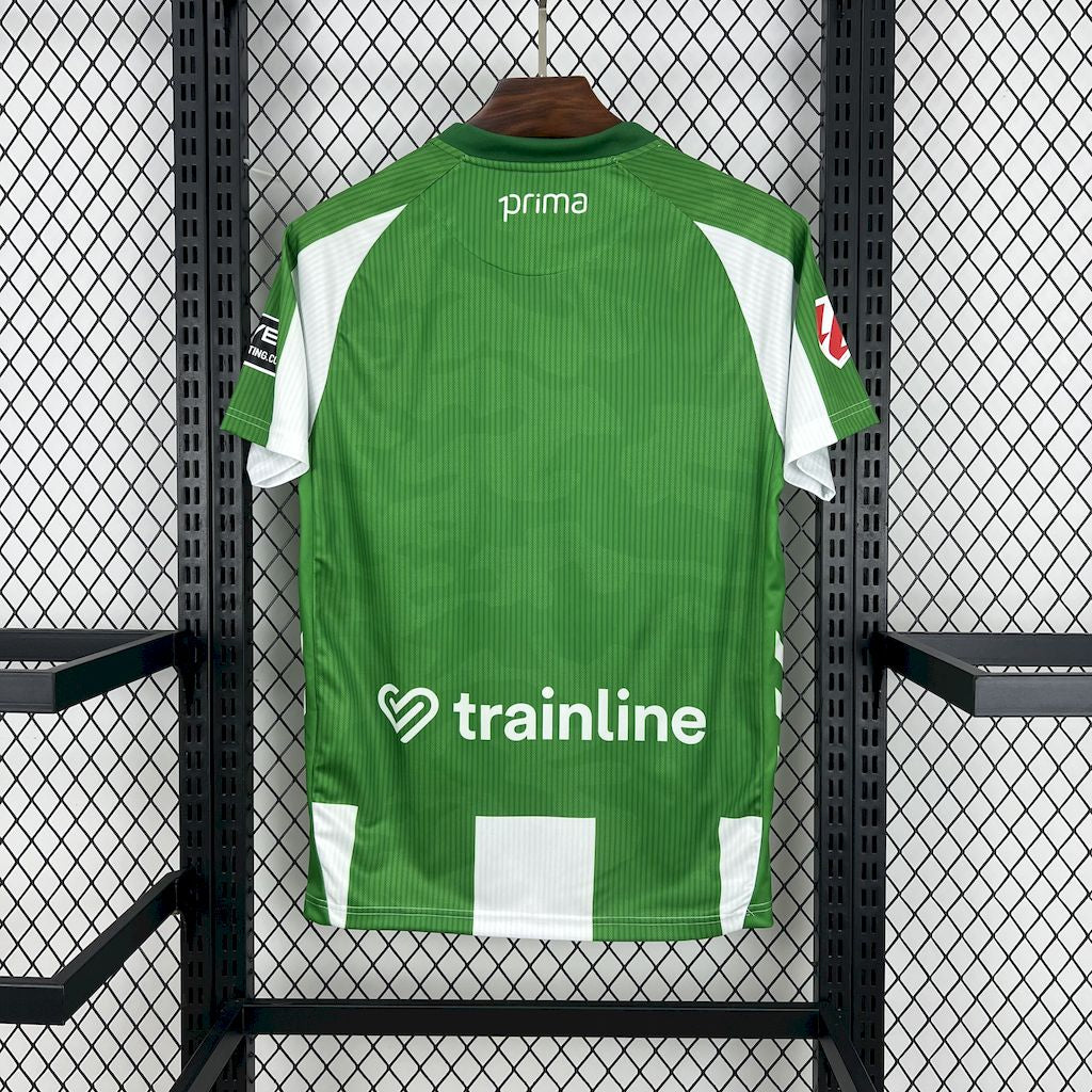 Camisa Real Betis Home 2025/26 Verde e Branca - Versão Torcedor