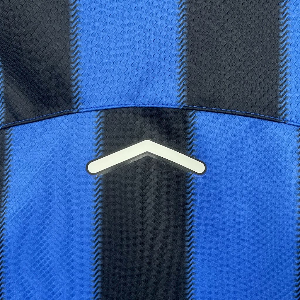 Camisa Atalanta Home 2025/26 Azul e Preto - Versão Torcedor