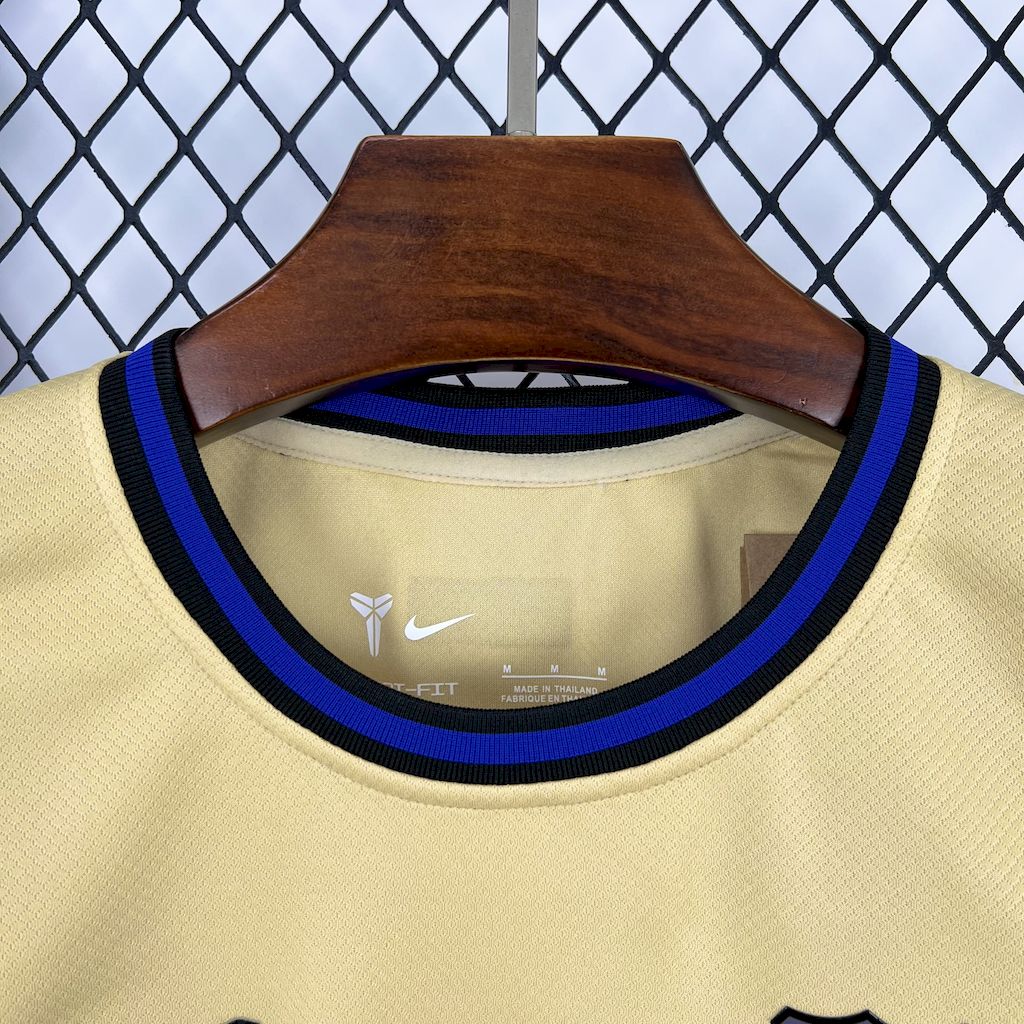 Camisa Barcelona Away 2025/26 Amarela - Modelo Torcedor