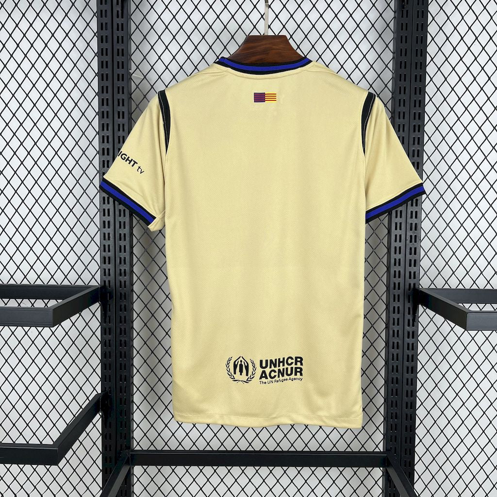 Camisa Barcelona Away 2025/26 Amarela - Modelo Torcedor