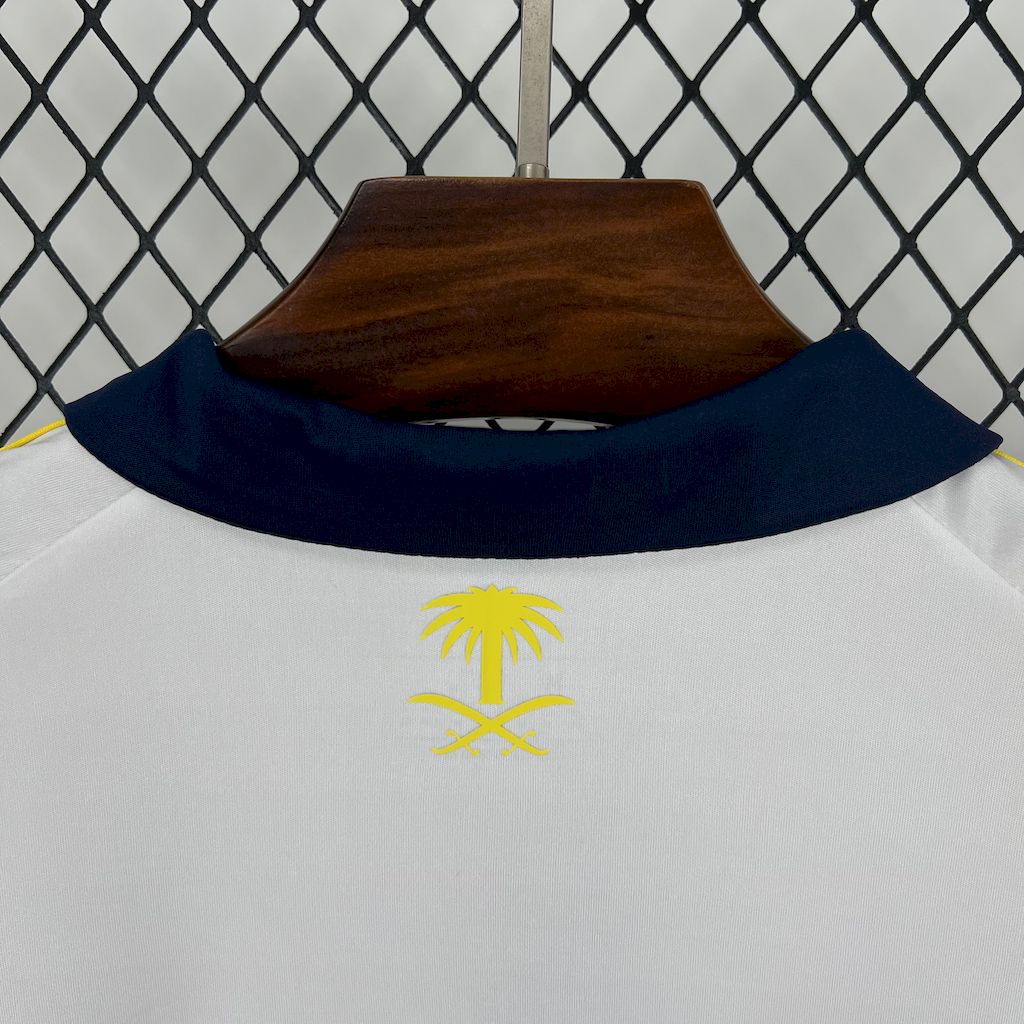 Camisa Al-Nassr Third 2025/26 Branca - Modelo Torcedor