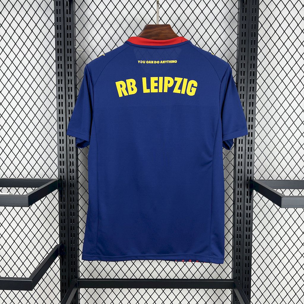 Camisa RB Leipzig Away 2025/26 Azul - Modelo Torcedor