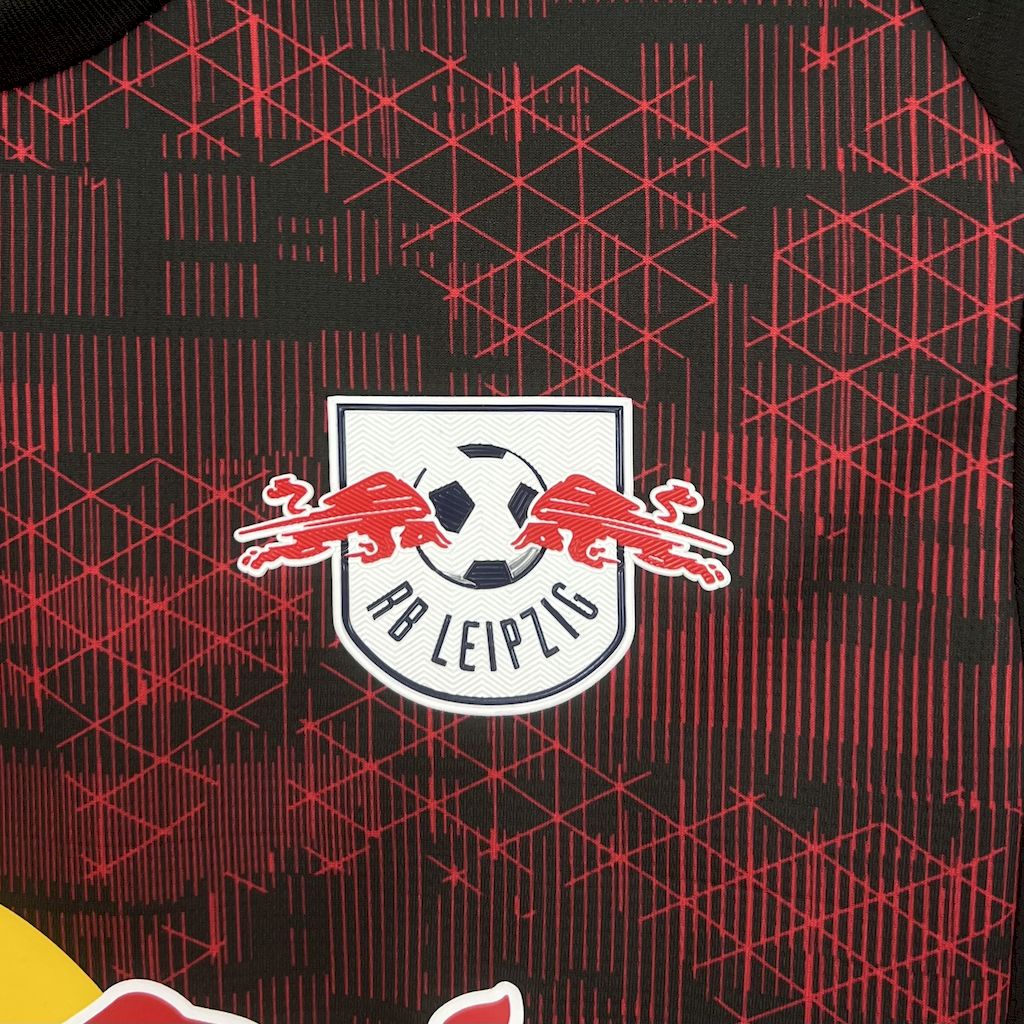 Camisa RB Leipzig Third 2025/26 Vermelha - Modelo Torcedor
