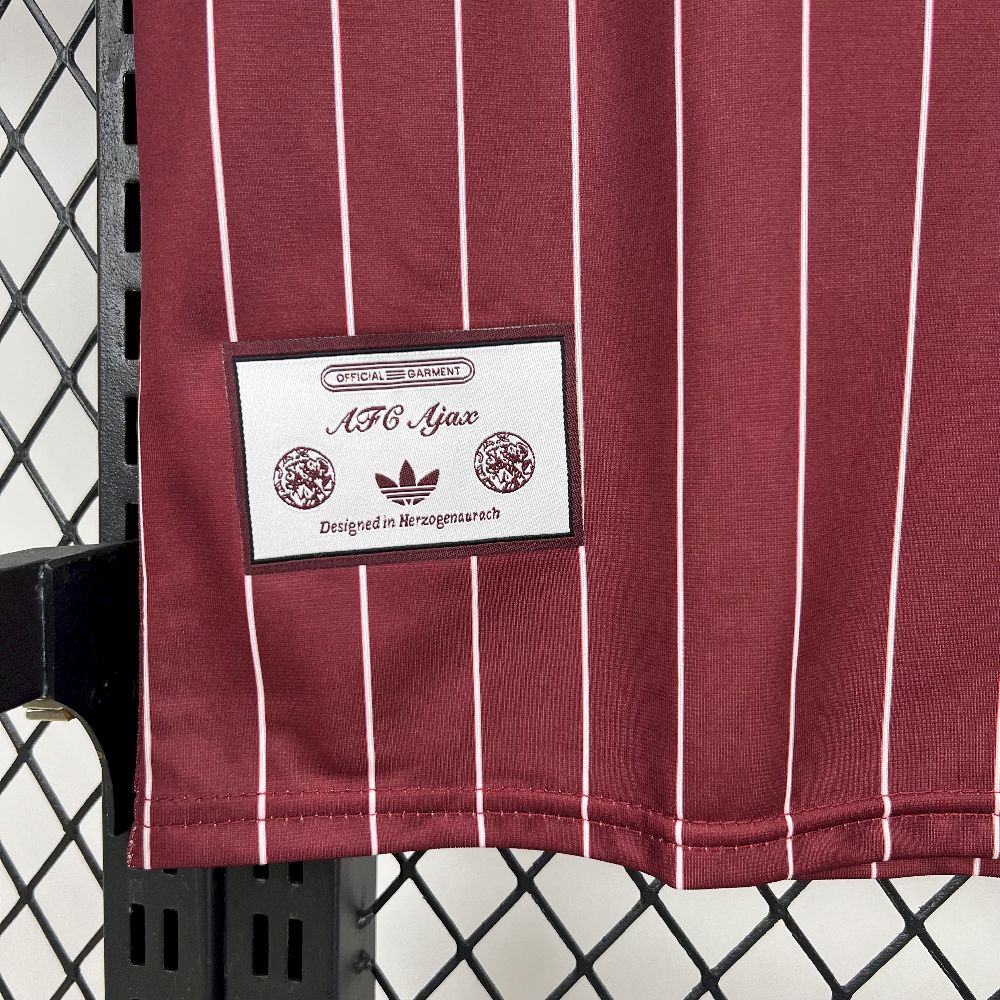 Camisa Ajax Originals SL 2025/26 Vermelha - Versão Torcedor