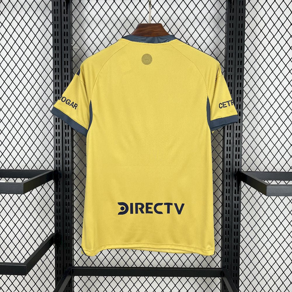 Camisa Boca Juniors Away 2025/26 Amarelo e Azul - Modelo Torcedor