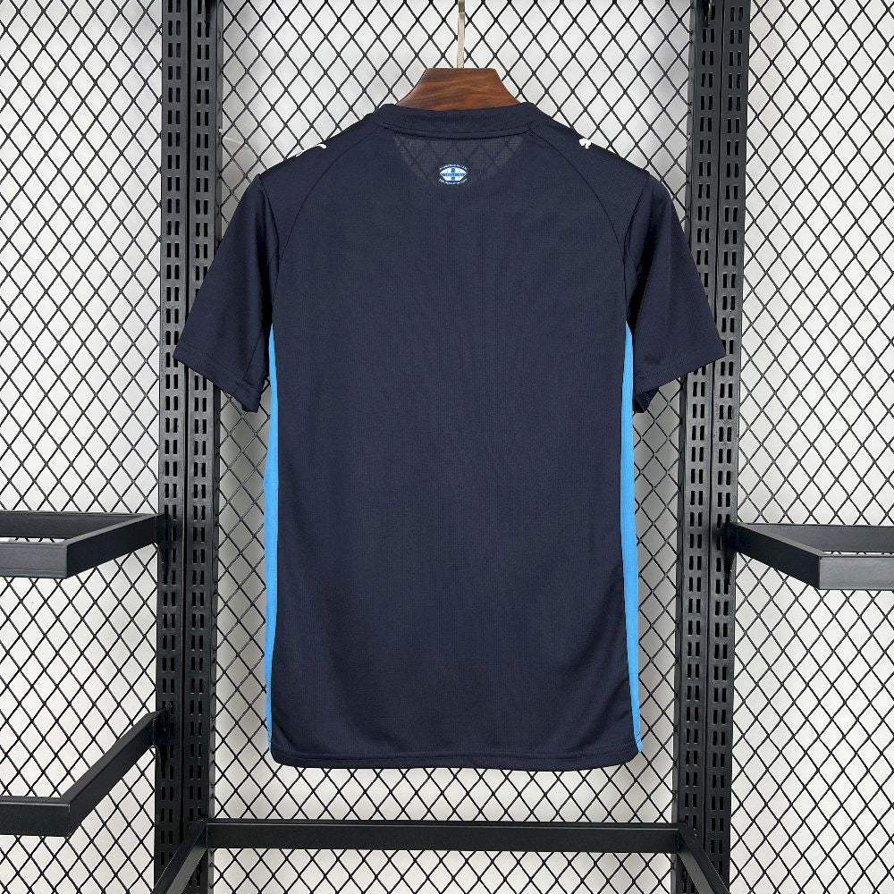 Camisa Olympique de Marseille Away 2025/26 Preta - Modelo Torcedor