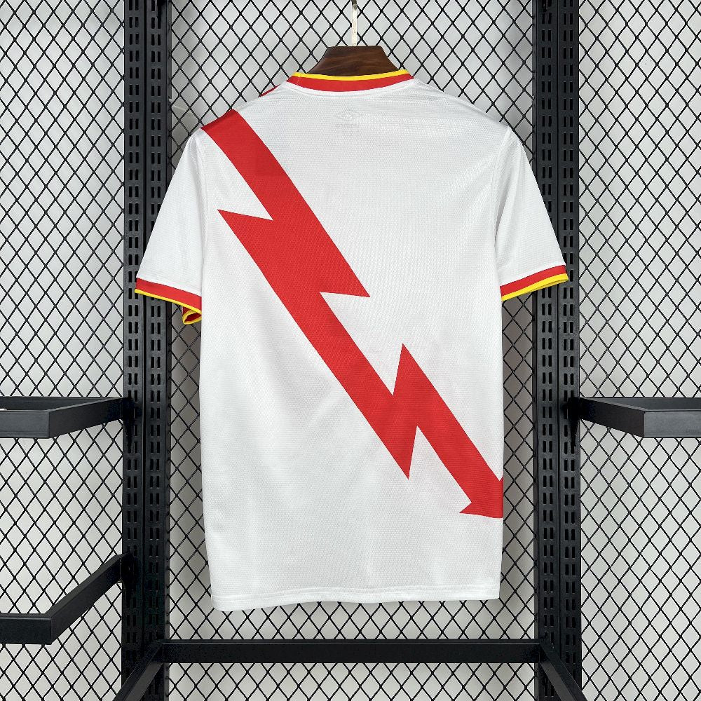 Camisa Rayo Vallecano Away 2025/26 Branca - Versão Torcedor