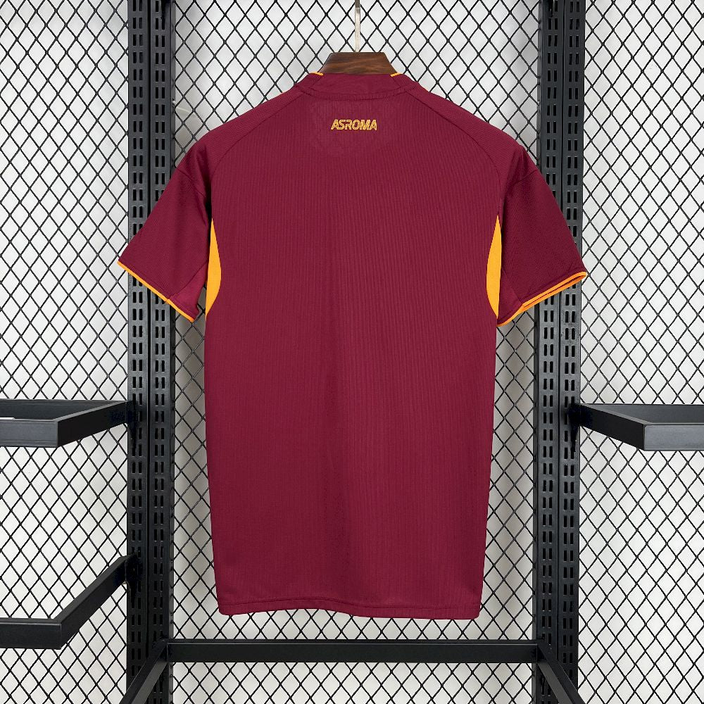 Camisa Roma Home 2025/26 Vinho - Modelo Torcedor