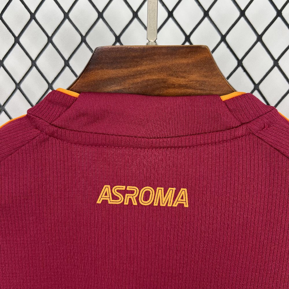 Camisa Roma Home 2025/26 Vinho - Modelo Torcedor
