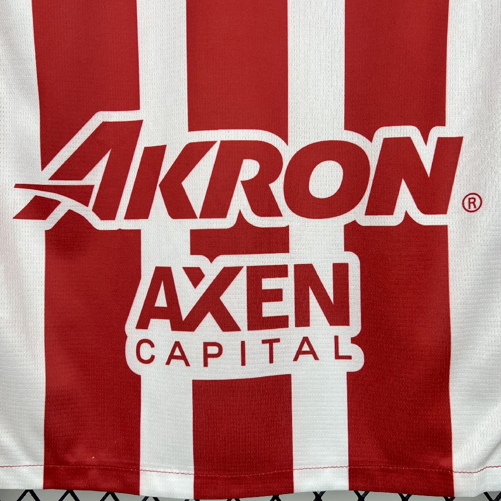 Camisa Clube Chivas Home 2025/26 Vermelha e Branca - Versão Torcedor