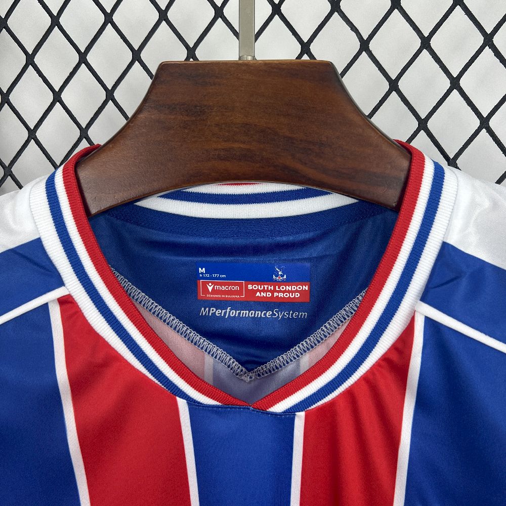 Camisa Crystal Palace 2025/26 Azul e Vermelha - Versão Torcedor