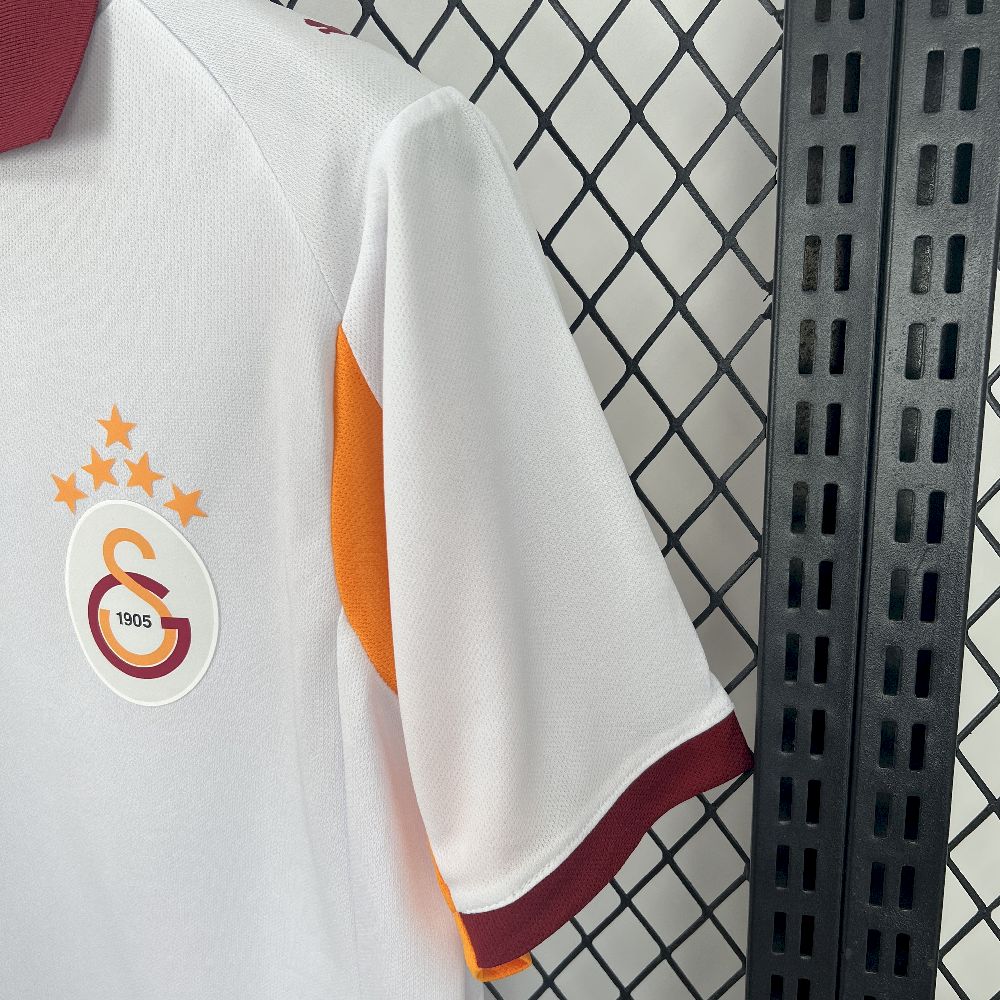 Camisa Galatasaray Away 2025/26 Branca - Modelo Torcedor
