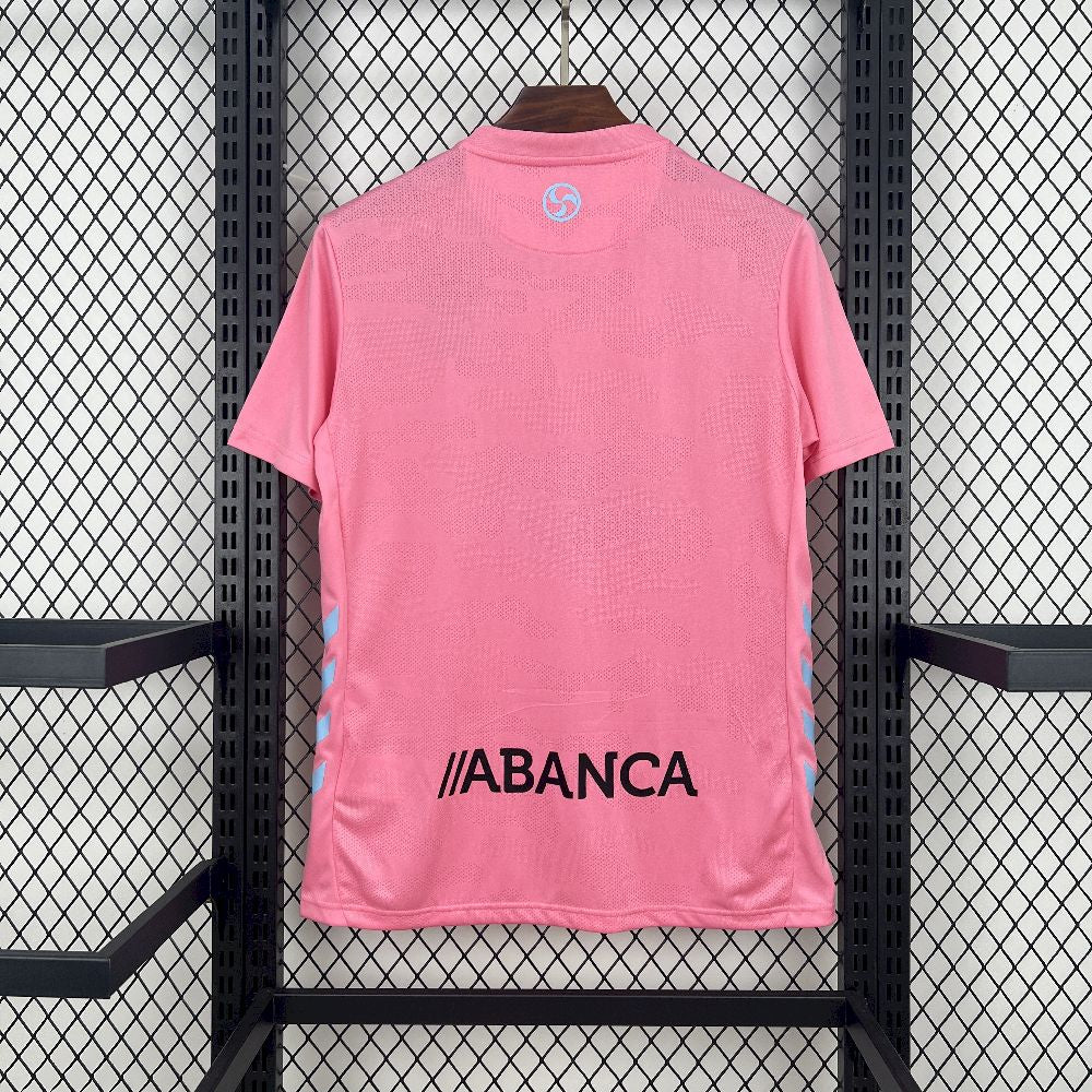 Camisa Celta de Vigo Third 2025/26 Rosa - Versão Torcedor