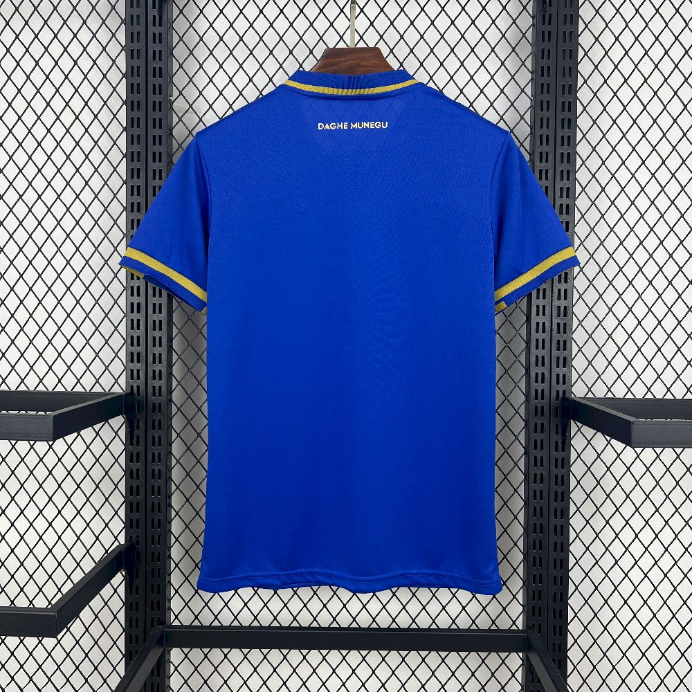 Camisa Monaco Away 2025/26 Azul - Modelo Torcedor