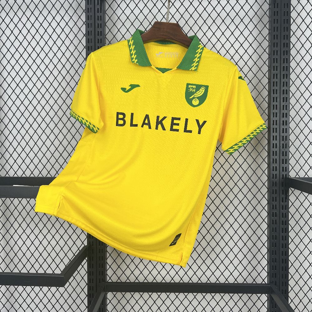 Camisa Norwich City Home 2025/26 Amarela - Versão Torcedor