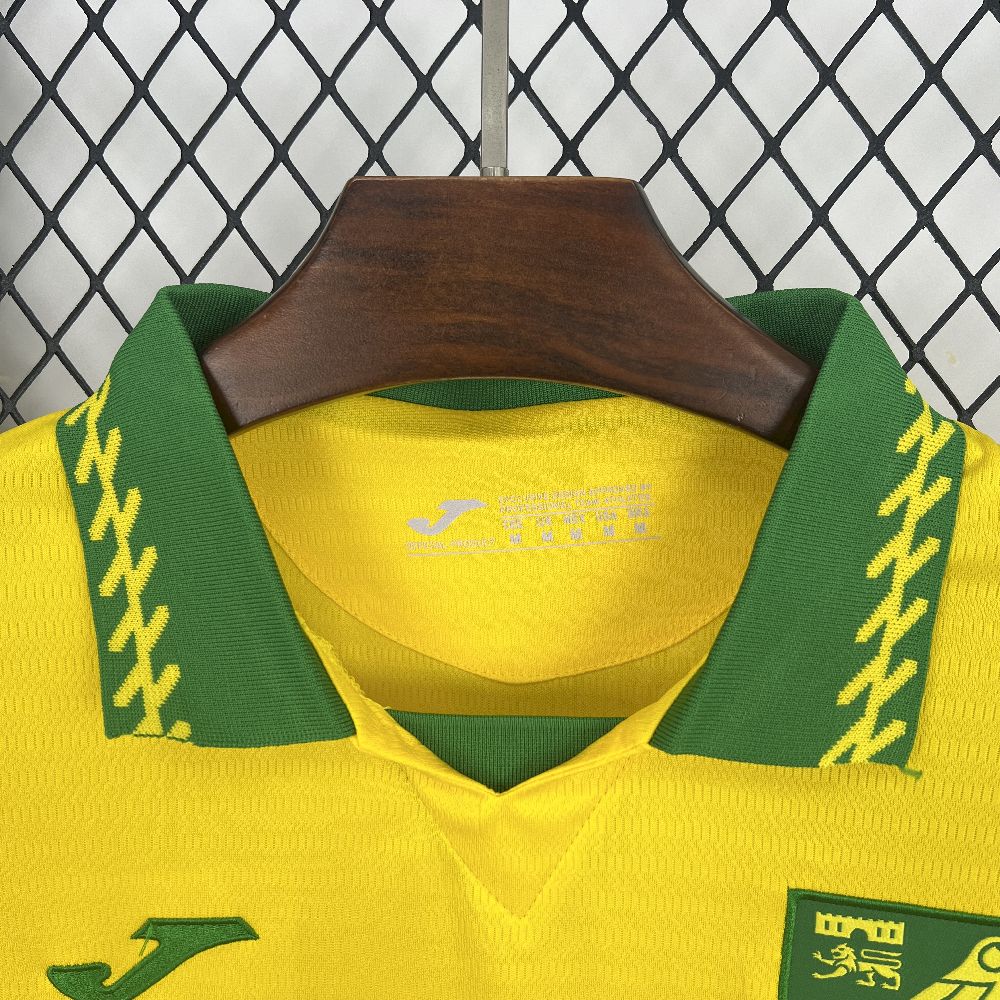 Camisa Norwich City Home 2025/26 Amarela - Versão Torcedor